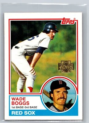 2001 Topps Archives #307 Wade Boggs - Image 1 of 2