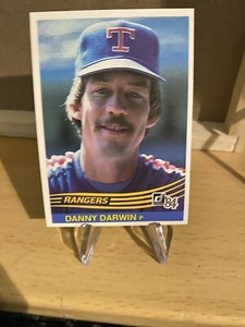 1984 Donruss Danny Darwin Texas Rangers #544
