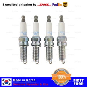 Genuine OEM 1887509085 4PC Spark Plug Set for Hyundai Sonata Kia Sorento 20-23 - Picture 1 of 1