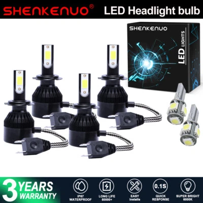 Fits Volvo XC90 Headlight Bulbs 2002-2014 Xenon White Led Fog Side Light Bulbs - Image 1 of 4