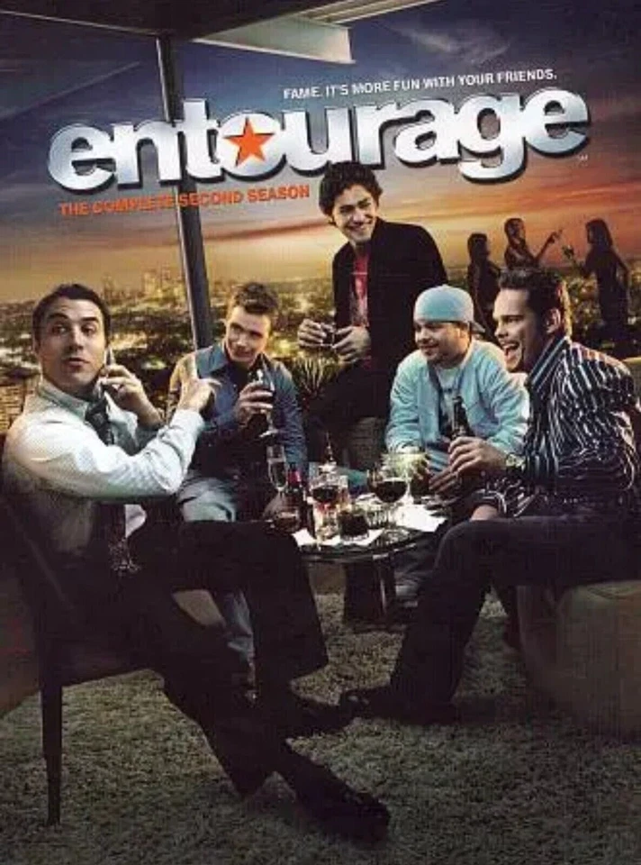 Entourage: Season 2 - DVD [HBO] - Like New complete 3 disk set - Image 1 of 1