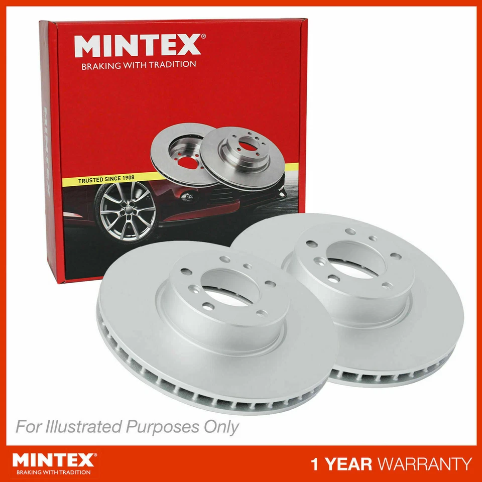 MINTEX MDC1011C BRAKE DISCS COATED x2 FITS PEUGEOT 301 PARTNER CITROEN BERLINGO. - Image 1 of 1