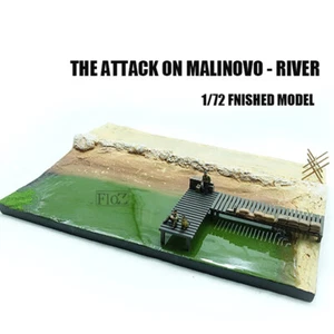 The Attack on Malinovo - River 1/72 FINISHED MODEL PMA Scenery - Picture 1 of 12