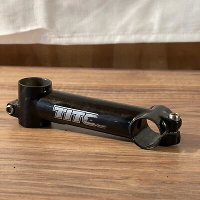 Vintage Titec Steel MTB Stem Bontrager Design Gusseted 120 0 Deg 1 1/8 - Image 1 of 4