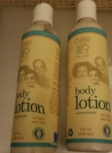 Cara B Naturally Body Lotion Eczema Friendly For Kids& Baby 8 Fl Oz x 2 - Picture 1 of 2