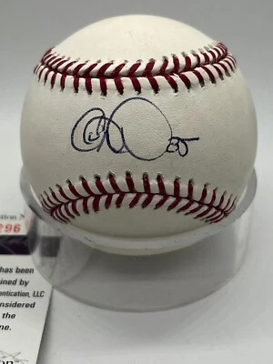 Cole Hamels Philadelphia Phillies Signed Autograph Official OMLB Baseball JSA - Image 1 of 3