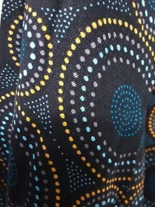 Kesornphusa Harem Trouser Boho Wide Leg Elastic Waist NWOT Size S - Picture 1 of 7