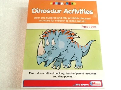Childrens Educational Software Kids After School Dinosaur PC Ages 1-8 Learning - Image 1 of 4