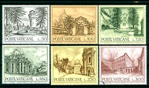 1976 Monuments,St John's /Borgia Tower,Fountain,Apostolic Palace,Vatican,689,MNH - Picture 1 of 1