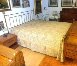 Vintage Messingbett - Bild 1 von 1