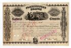 1866 Parkersburg Branch  Railroad Stock Certificate