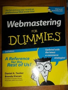Webmastering for Dummies by Daniel A. Tauber and Brenda Kienan (2000, Paperback) - Imagen 1 de 2