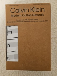 Calvin Klein 3 Pack Modern Cotton Naturals Boxer Briefs Mens XL Underwear - NEW - Picture 1 of 7