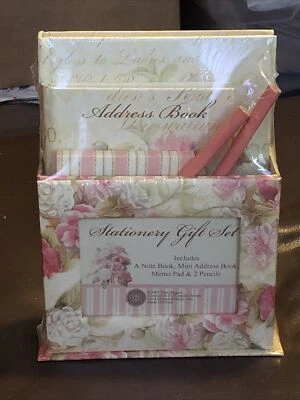 Gift Set: Address & Note Books, Memo Pad, Frame Box, 2 Pencils 2005 NEW Sealed - Image 1 of 4