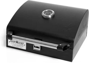 Camp Chef Deluxe BBQ Grill Box - Outdoor Grill Box 14" x 16" - Black - Picture 1 of 6
