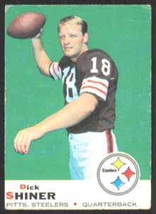 1969 Topps Dick Shiner Rookie Pittsburgh Steelers #64 - Picture 1 of 2