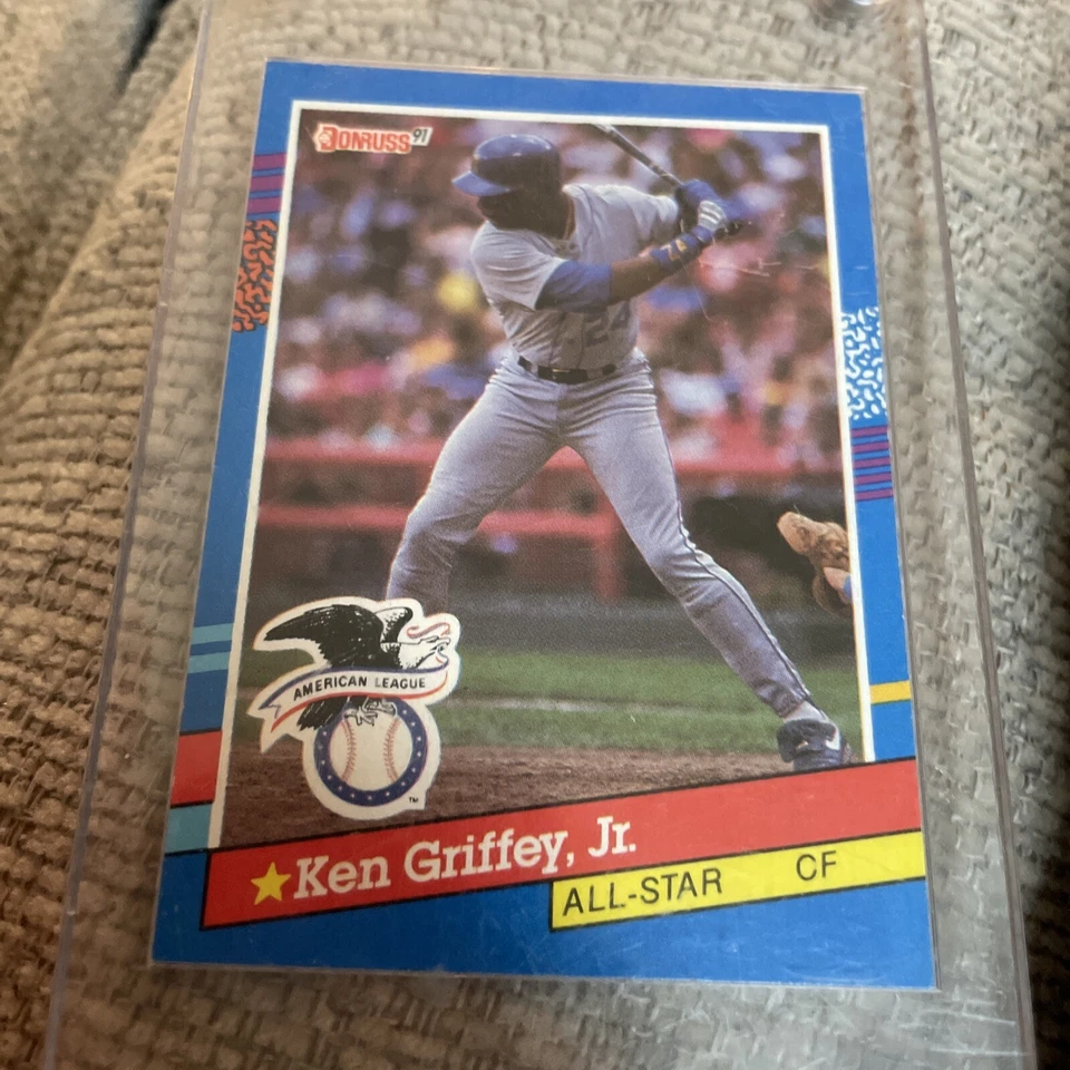 Donruss 1991 - La raya separada All-Stars es multicolor #49 Ken Griffey Jr Foto 1 de 3