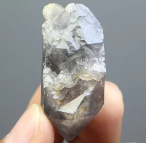 NATURAL Unique Skeletal Elestial Quartz Crystal Stone Point Mineral Specimen - Picture 1 of 14