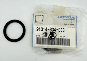 (1 PC) OEM Honda 91314-634-000 Water Pipe Thermostat O Ring (27.6x4x1) 1985-2011 - Picture 1 of 5