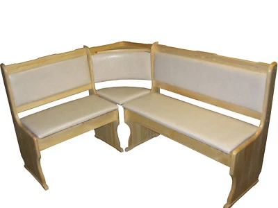 PANCA angolare da cucina di pino [ 18-21 ] 150x120 ! NUOVO!! - Immagine 1 di 4