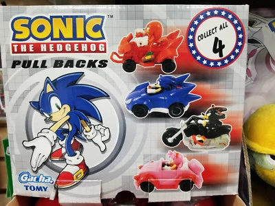 Tomy Collect-a-Balls - Sonic the Hedgehog Pull backs Racers - Paquete AL AZAR  Foto 1 de 4