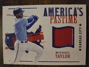 2022 Chronicles Americas Pastime Michael Taylor Jersey Relic #APS-MT Royals