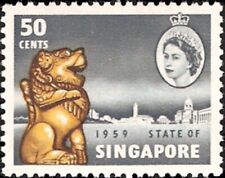 Singapore #43-48 set MNH VF