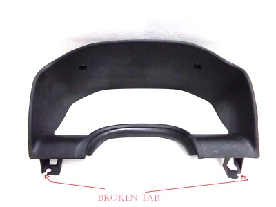 2004-2005-2007-2008-2009 GMC ENVIADO TABLERO VELOCÍMETRO BISEL INTERIOR MOLDURA FABRICANTE DE EQUIPOS ORIGINALES 29B Foto 1 de 4