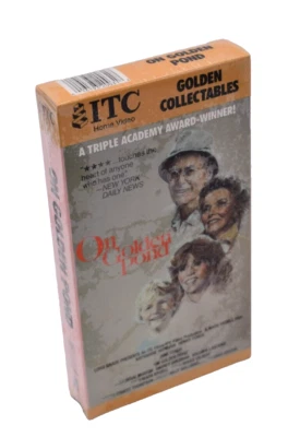 New Sealed ITC Golden Collectables: On Golden Pond (VHS, 1981) Katherine Hepburn Foto 1 de 3