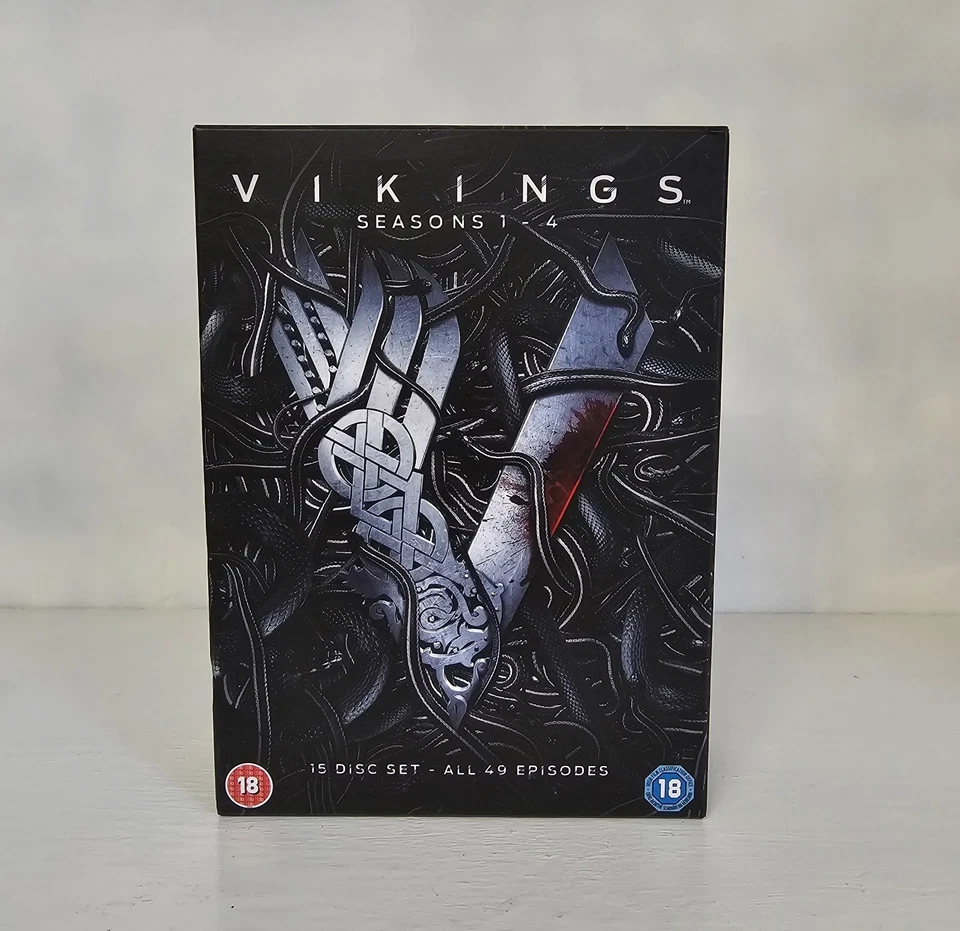 VIKINGS SEASONS 1-4 DVD BOXSET  - Image 1 of 1
