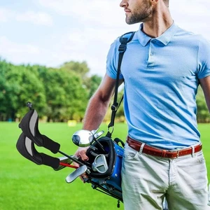 Golf Hybrid Headcovers Nylon Schutz Schläger Head Cover mit Nummernschildern UK - Bild 1 von 8