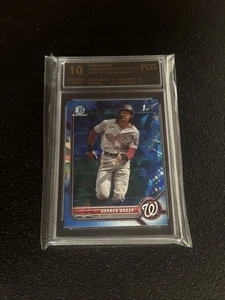 2022 Bowman Sapphire 1st Bowman Darren Baker FCG GEM 10 M806 - Picture 1 of 2