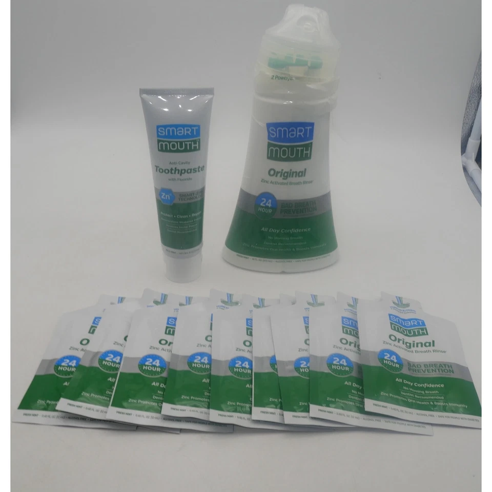 SmartMouth Original Clean MINT Activated Mouthwash 16 FL Oz