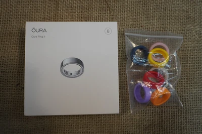 OURA Ring Gen 4 SILVER Size 8 - Image 1 of 4