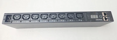 CyberPower PDU20SWHVIEC8FNET Switched PDU 8-Outlets 1U 200–240V 20A Rackmount - Image 1 of 3