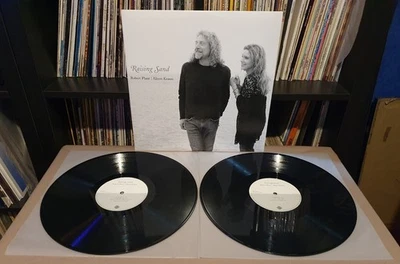 ROBERT PLANT ALISON KRAUSS Raising Sand Double Vinyl L.P *2007 USA Press* EX/EX - Image 1 of 4