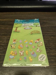 Vintage American Greetings SEALED Sticker Pack Easter White House 4 Sheets - Picture 1 of 2