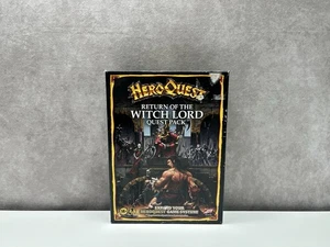 HEROQUEST Return of the Witch Lord Quest Pack Juego de Mesa Expansión, Nueva Caja Abierta - Imagen 1 de 3