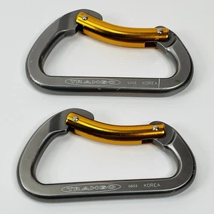 Juego de mosquetones TRANGO 0603 en forma de D 24kn 8kn 7kn - Imagen 1 de 6