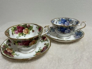 Royal Albert Moonlight Rose Old Country Cup Saucer From Japan - Picture 1 of 20