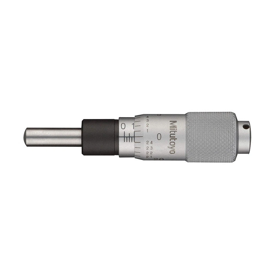 MITUTOYO 148-811-10 Micrometer Head,0 to 1/2" Range,Steel 54GE49 - Image 1 of 1