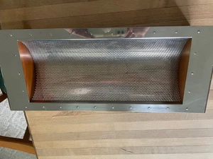 Contemporary Stainless & Wood Bread Basket - Picture 1 of 3