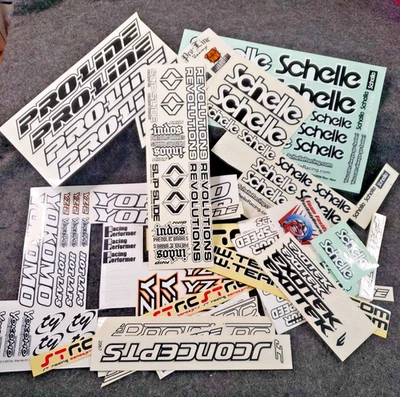 RC buggy car truck Sticker Decals only  ............................ (C19B2) - Image 1 of 4