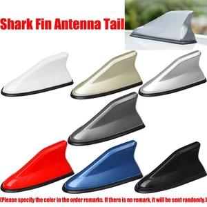 Universal Aerials Roof Antennas Decoration Car Shark Fin Antenna Radio Signal - Picture 1 of 16
