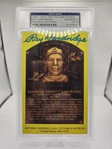 Ray Dandridge HOF Yellow Plaque Postcard - Picture 1 of 2