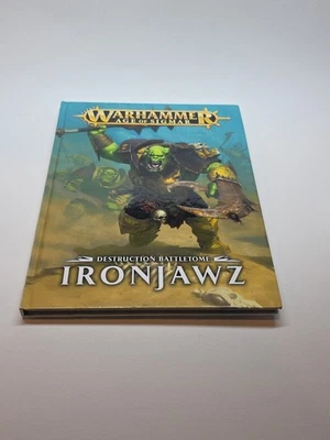 Warhammer Age Of Sigmar Destruction Battletome Ironjawz Hardback Book - Image 1 of 2