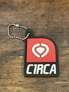 CIRCA Logo Vintage Keychain - Footwear Skateboard Shoes Footwear Red White Black - Picture 1 of 4