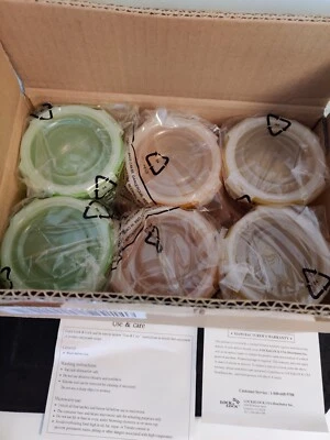 12 Lock & Lock Single 1 Cup Holders/Multicolor/With Snap on Lid New in Package - Image 1 of 3