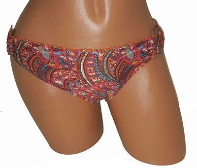 Lucky Brand NEW Red Women's Size S Small 4 6 Swimsuit Bikini Bottom $64 4244-S - Image 1 of 3