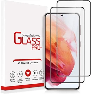 For Samsung Galaxy S8 S9 Plus S7 Edge Full Cover Tempered Glass Screen Protector - Picture 1 of 4